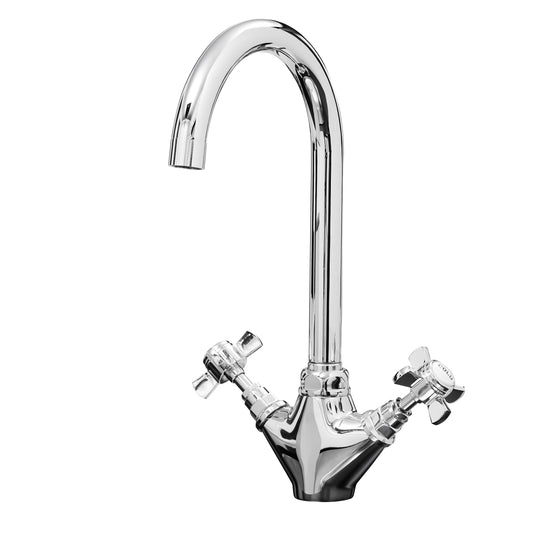 Girona Traditional Kitchen Tap in Chrome Finish